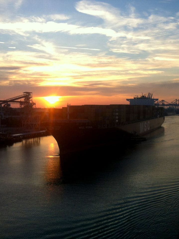 MSC-Roma-Savannah-Port